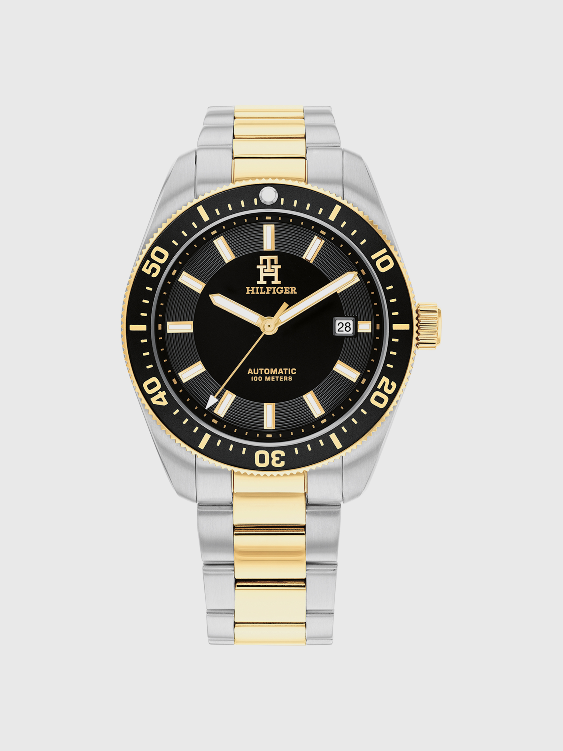 Th85 Two Tone Stainless Steel Mens Watch