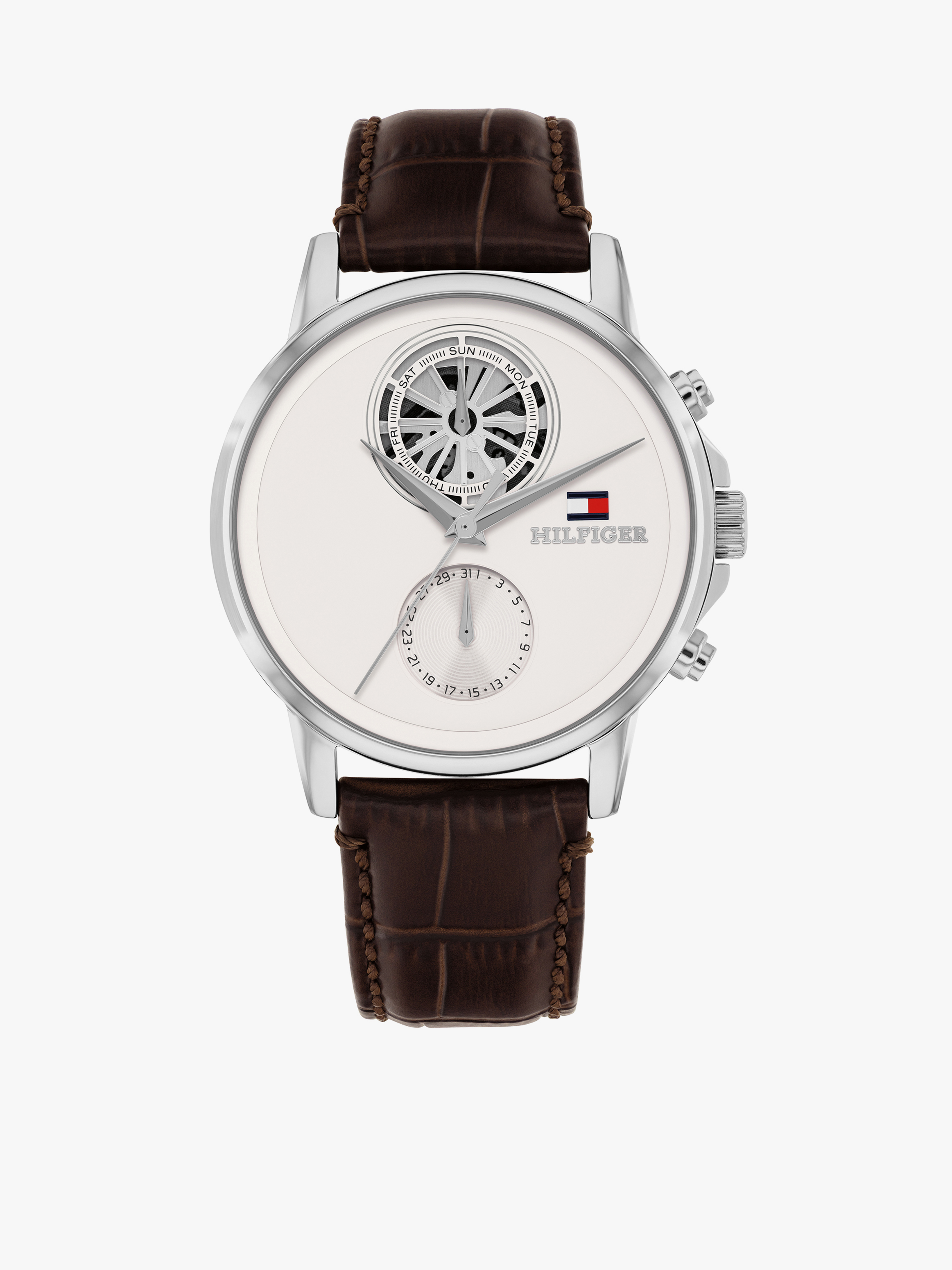 Tommy Hilfiger White Stewart Men’s 40mm Watch — White