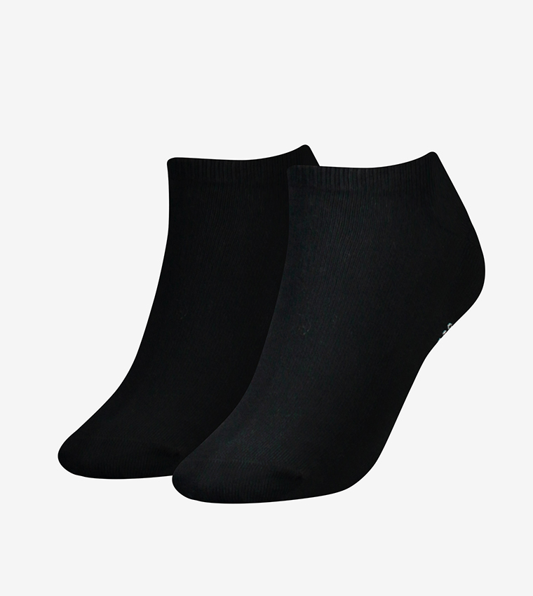 Sneaker Socks - 2-PACKS — Black