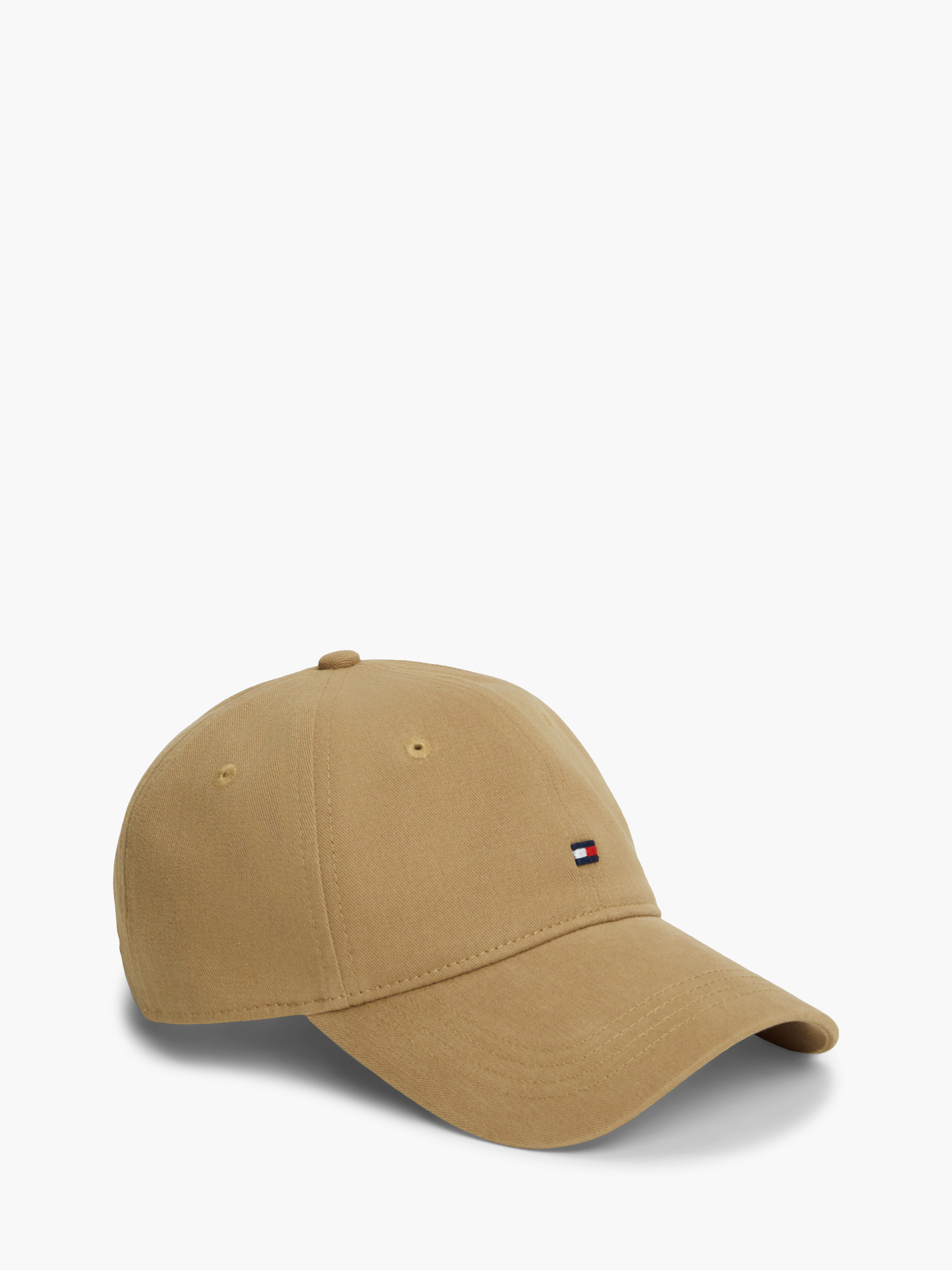 Hilfiger Flag 1985 Six-Panel Baseball Cap — Beige