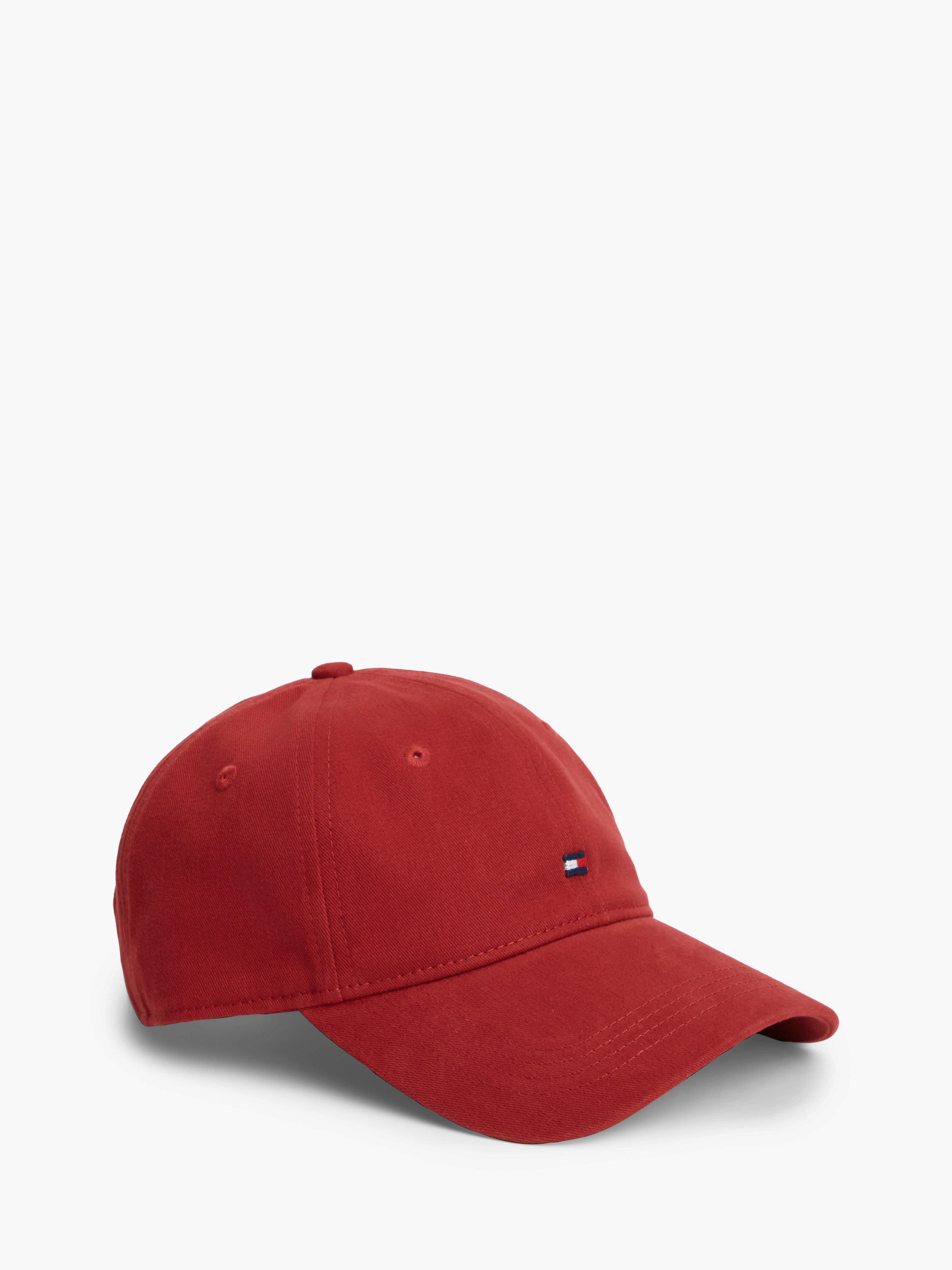 Hilfiger Flag 1985 Six-Panel Baseball Cap — RED
