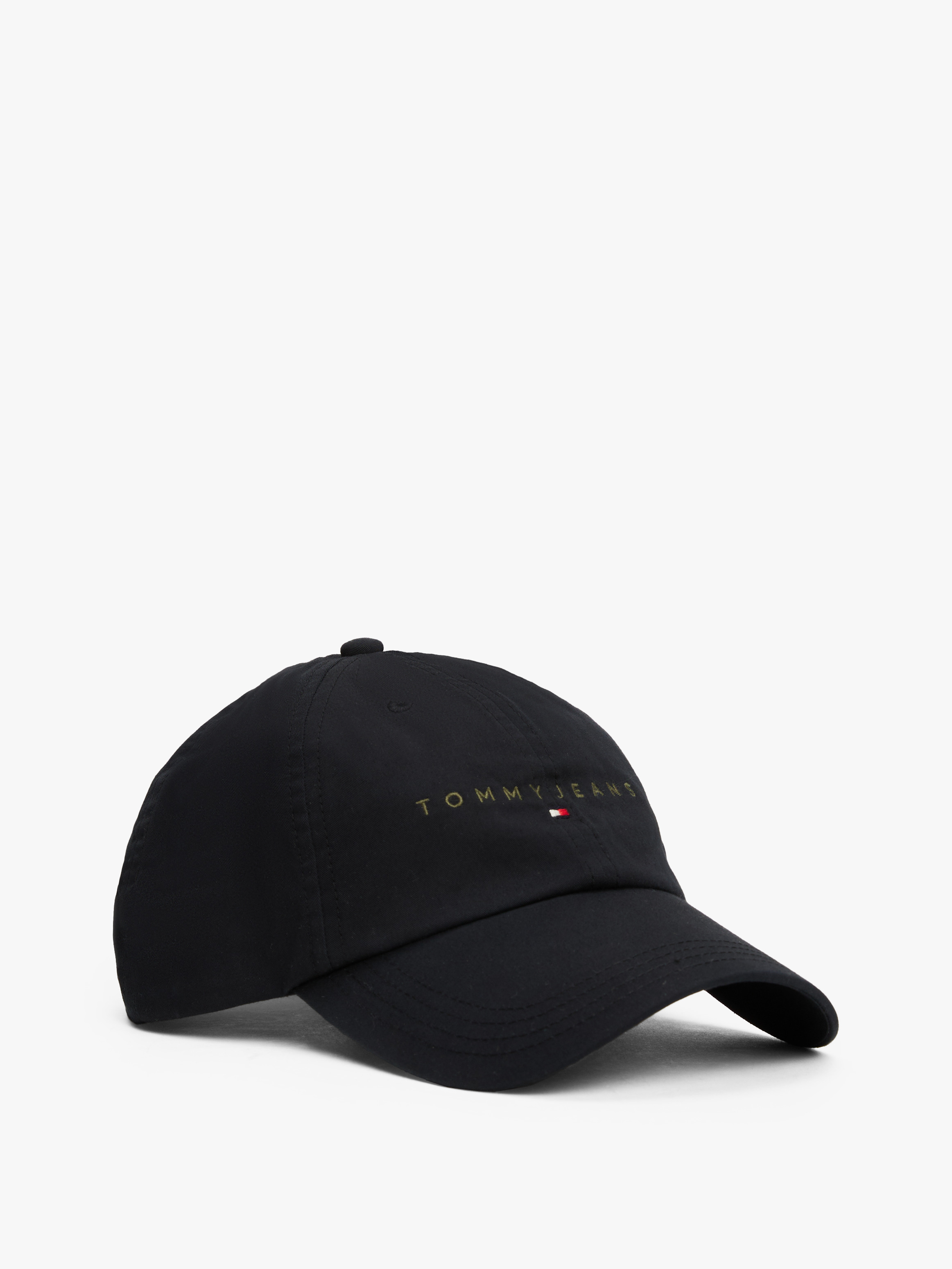 Logo Embroidery Baseball Cap — Black