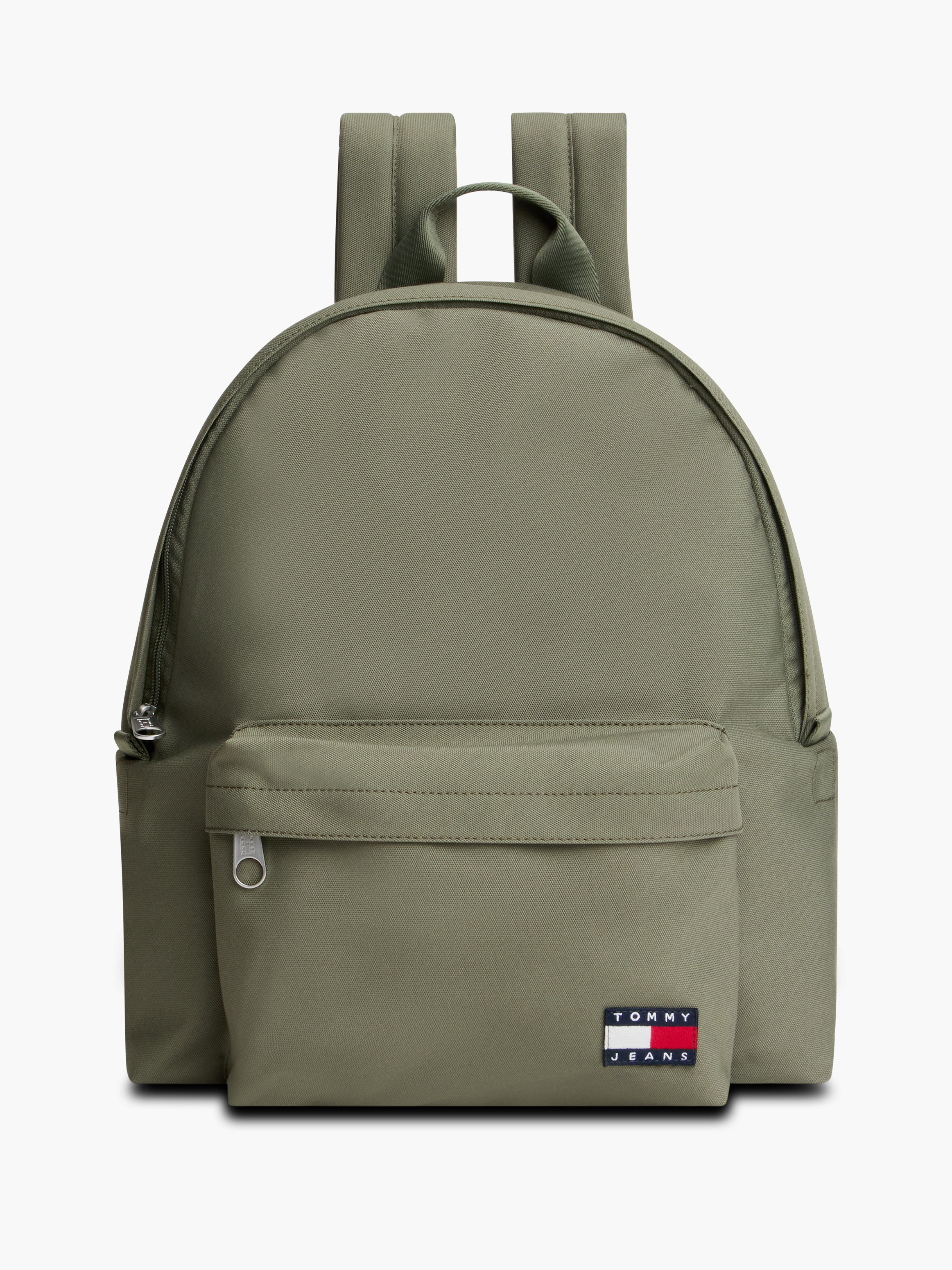 Essential Logo Dome Backpack — Olive