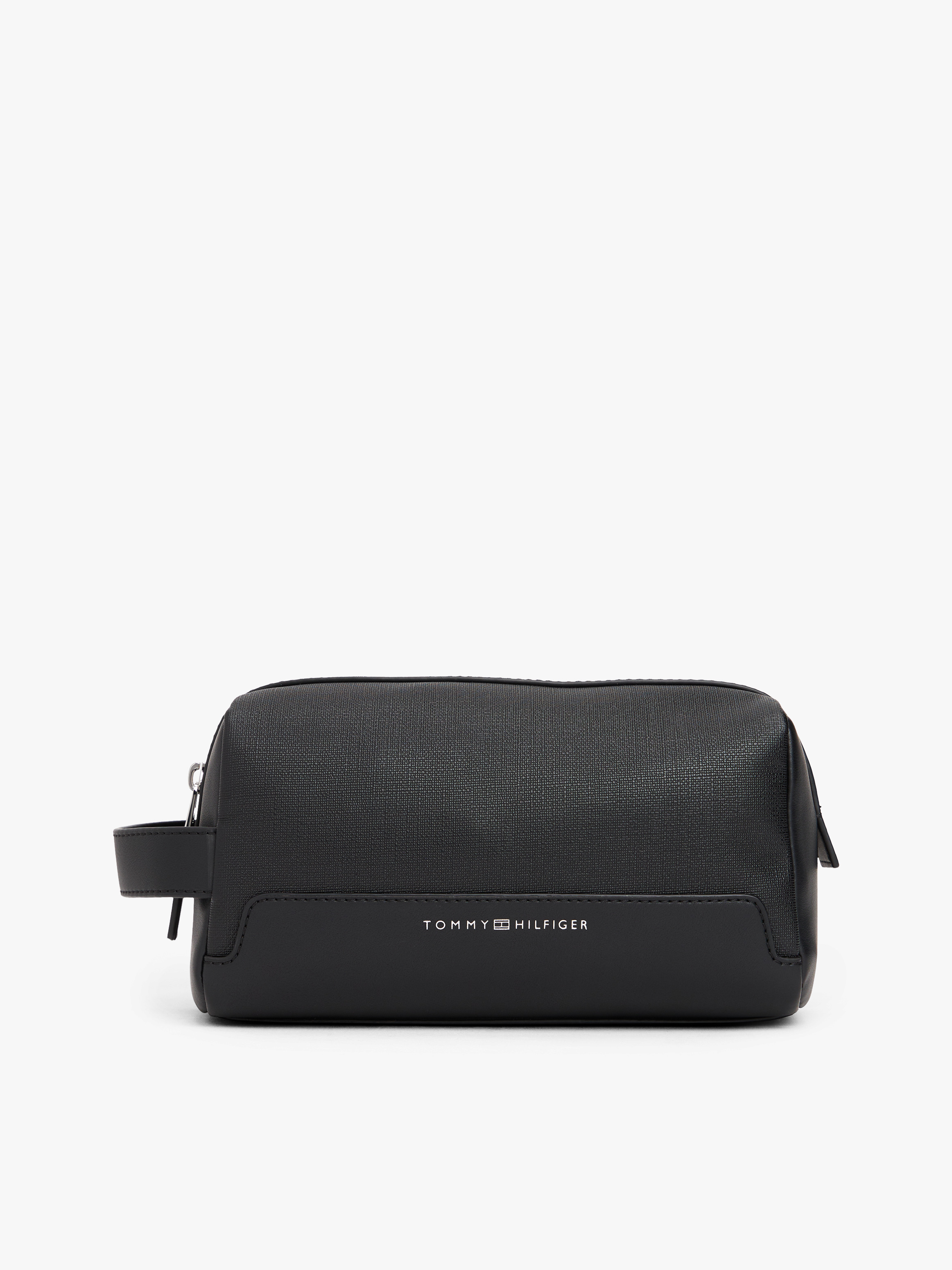 Modern Metallic Logo Textured Washbag