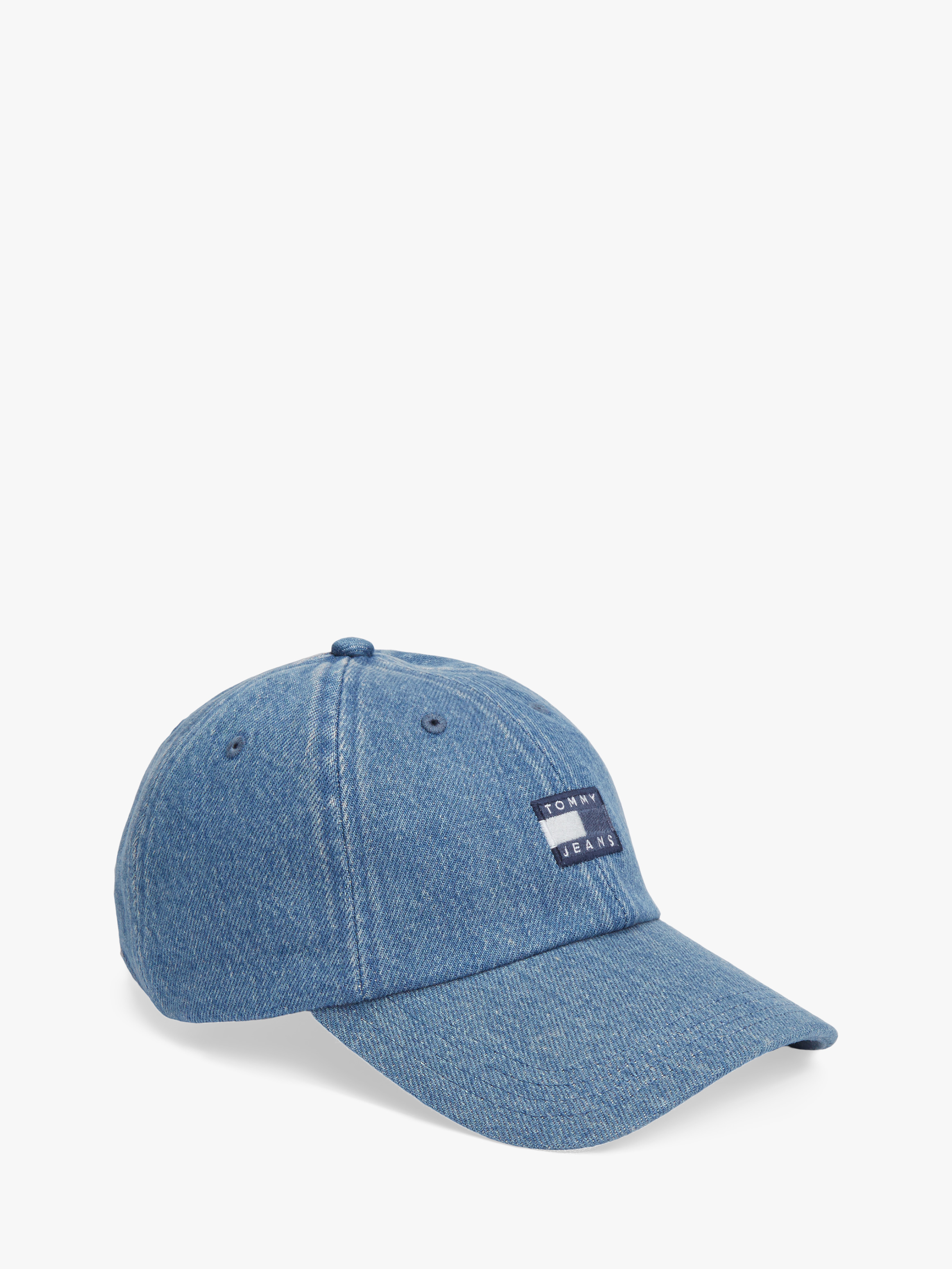 Heritage Tonal Logo Denim Baseball Cap — INDIGO