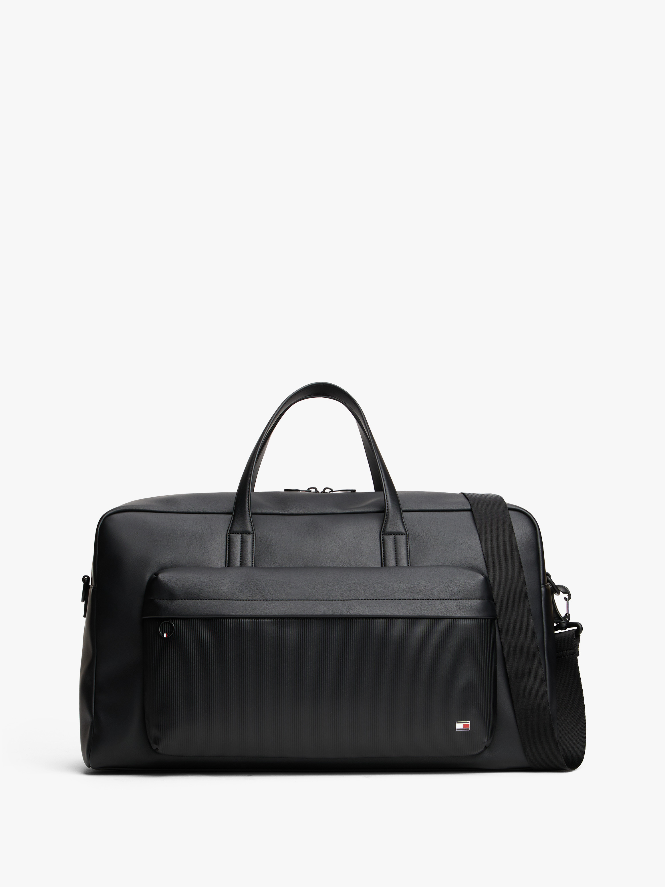 Hilfiger Flag Ribbed Pocket Duffel Bag