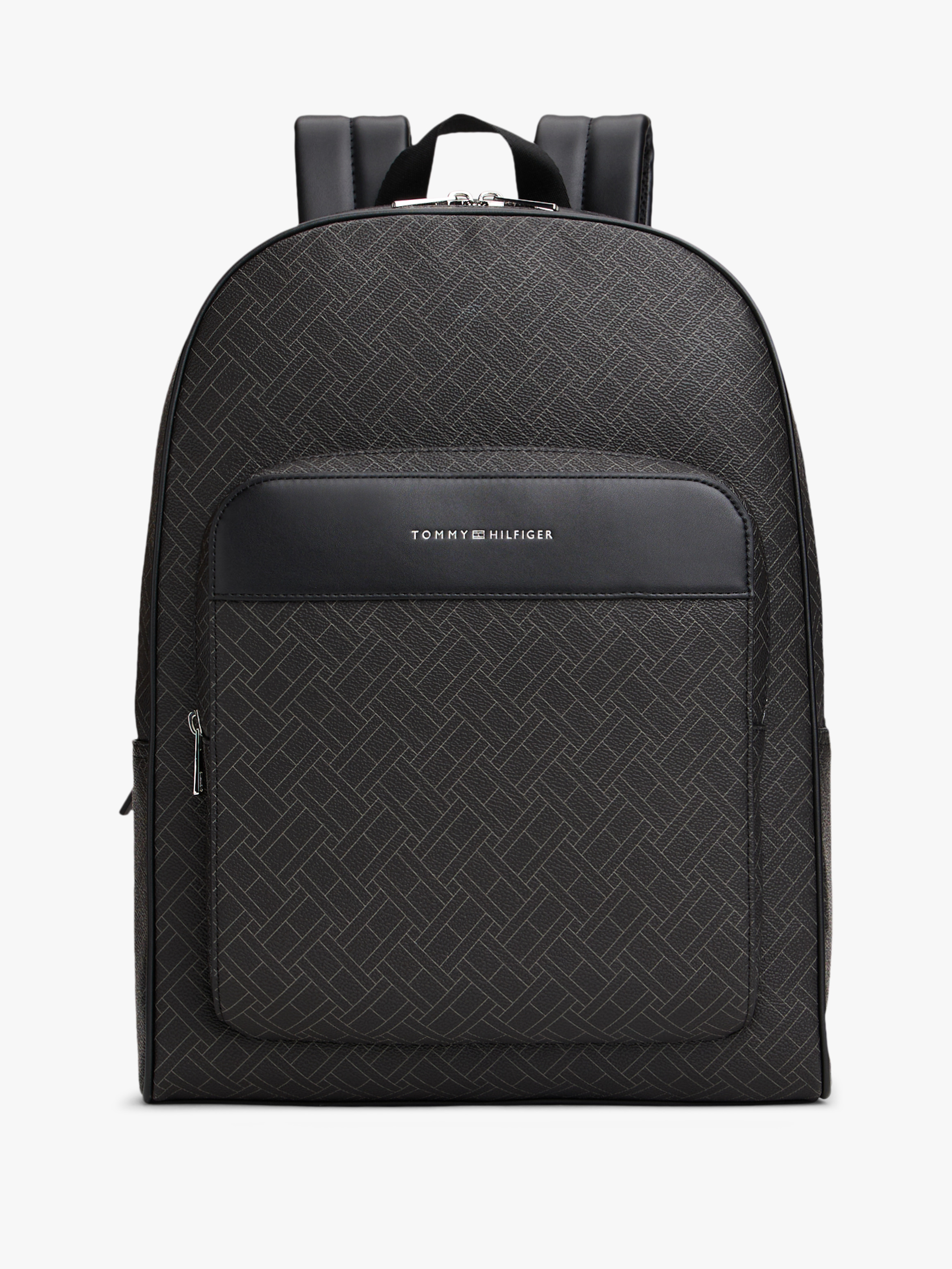 Hilfiger Flag Mixed Texture Dome Backpack