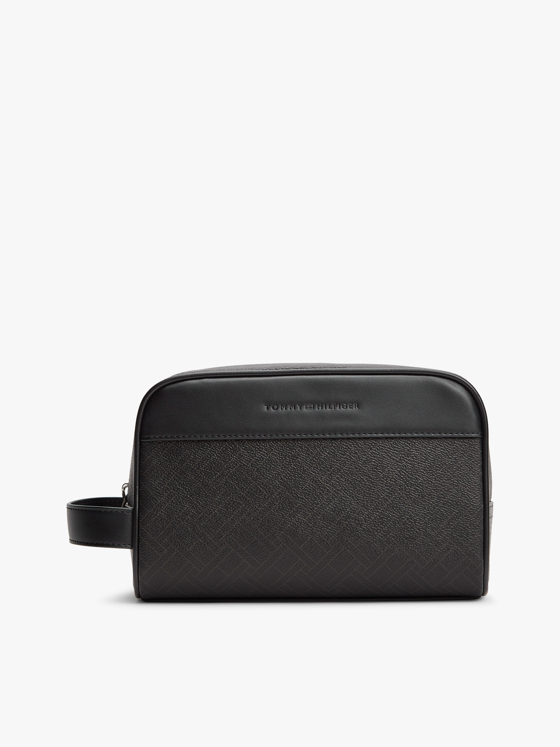 Repeat Flag Metallic Logo Washbag