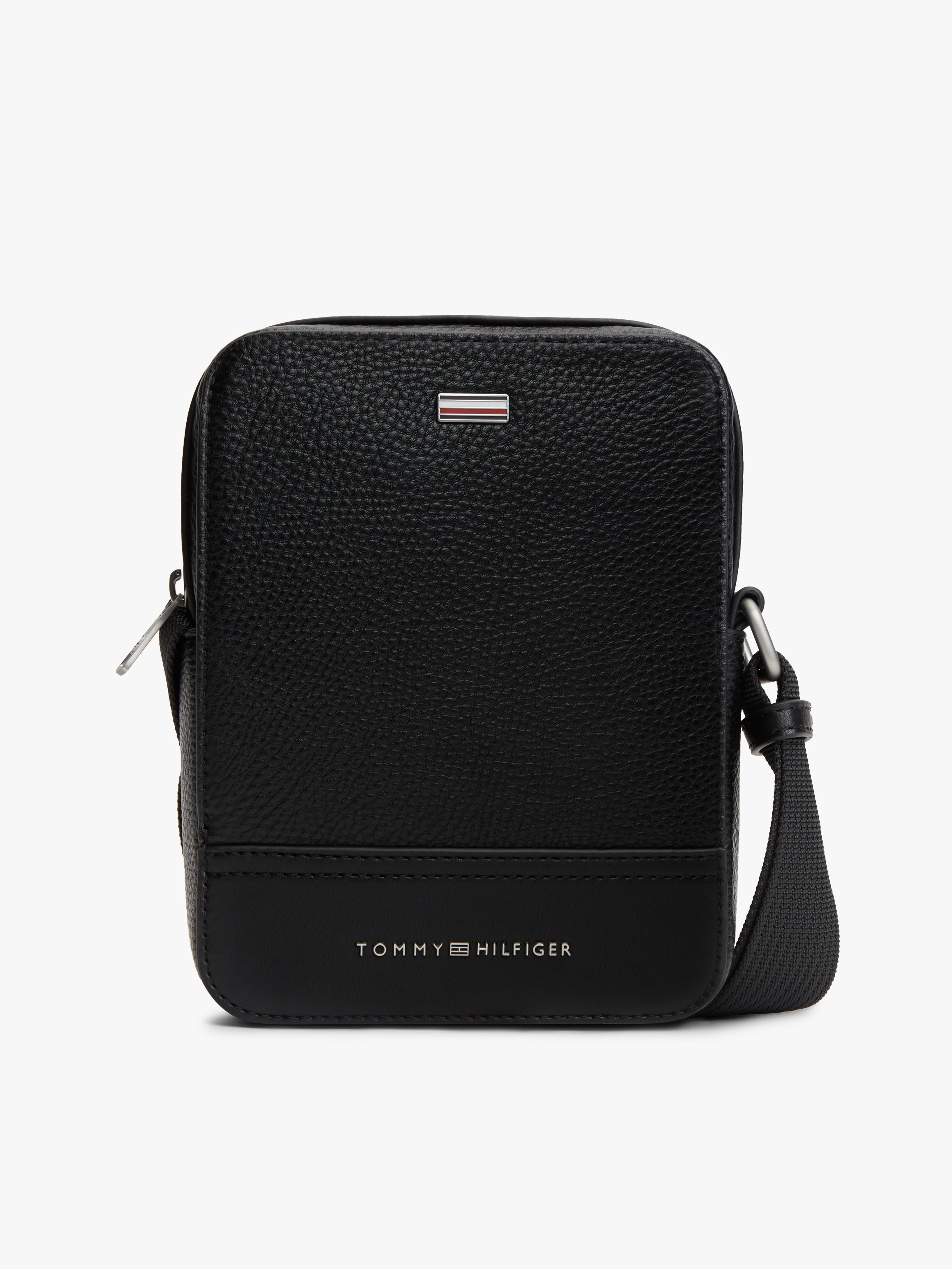 Crossbody Reporter Bag — Black