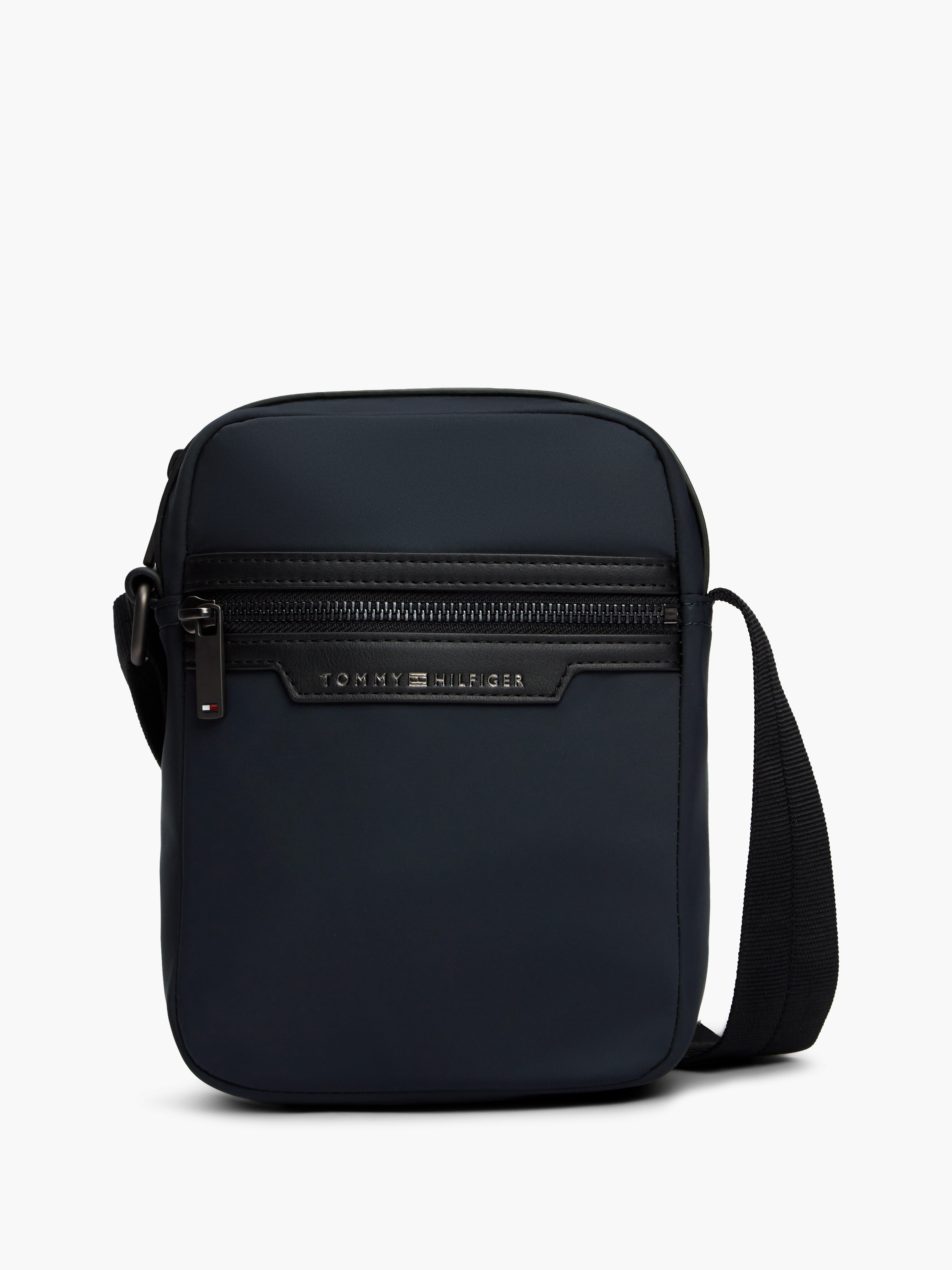 Crossbody Reporter Bag — Navy