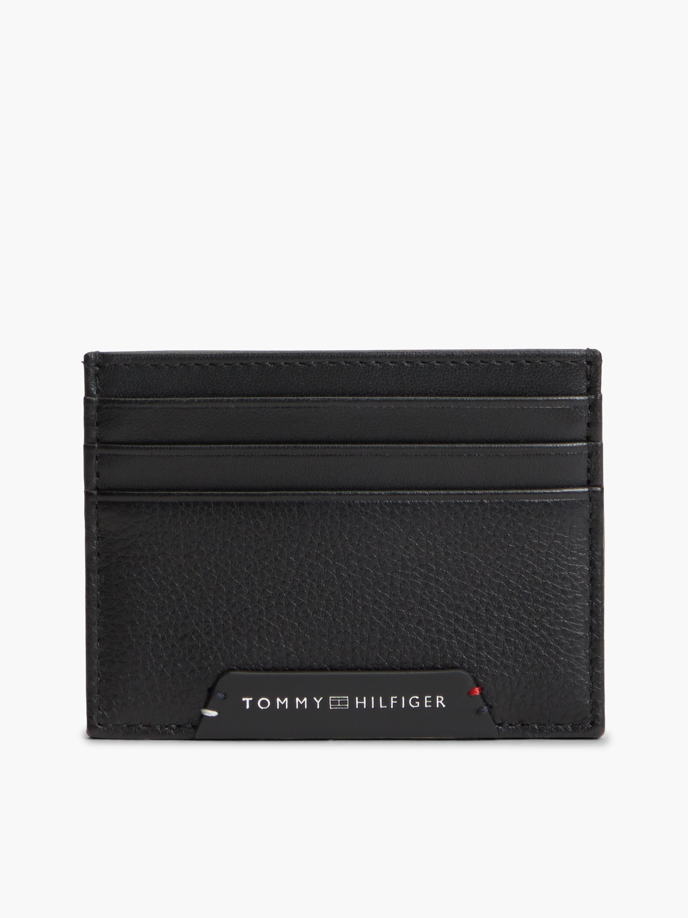 Corporate Leather Credit Card Holder — BLACK