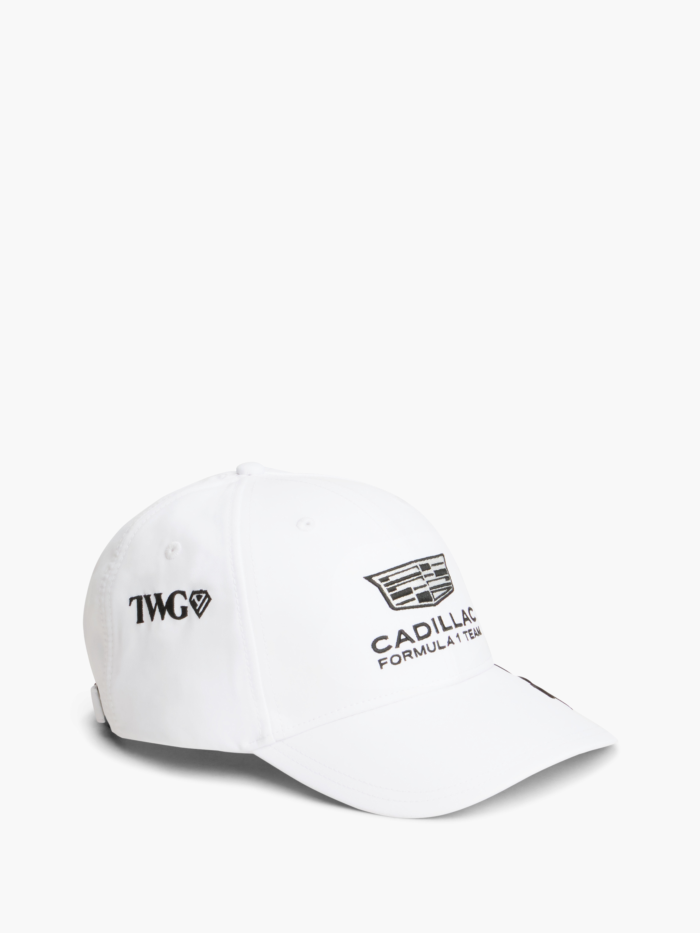 TH x Cadillac Formula 1® Team Sergio Pérez 11 Baseball Cap — White