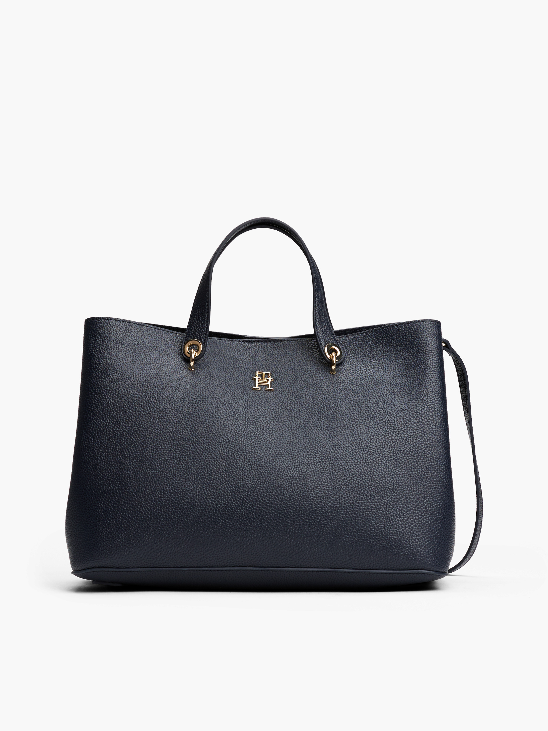 TH Emblem Satchel — Blue