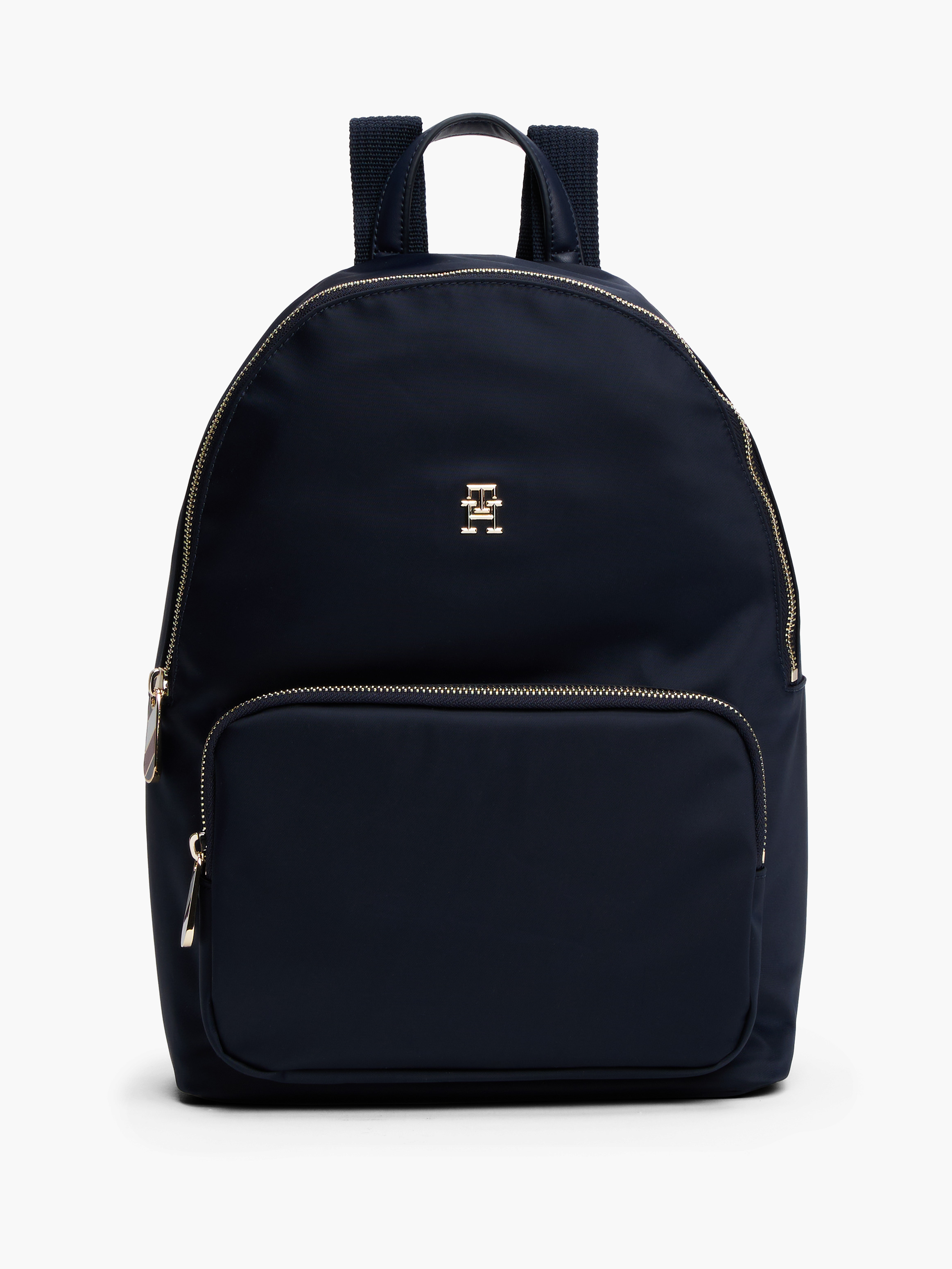Monogram Plaque Zip-Around Backpack