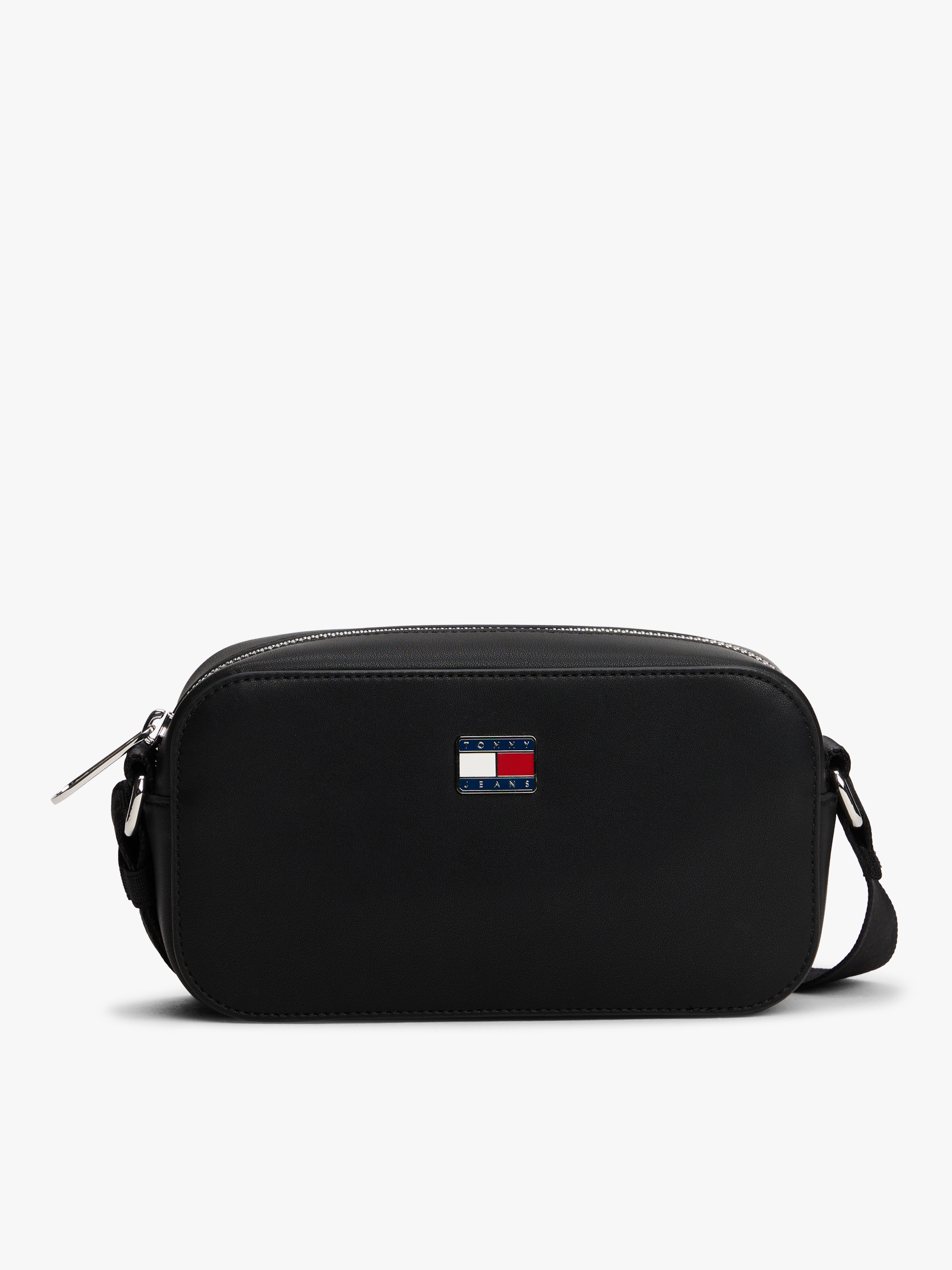 Essential Metal Logo Crossbody Camera Bag
