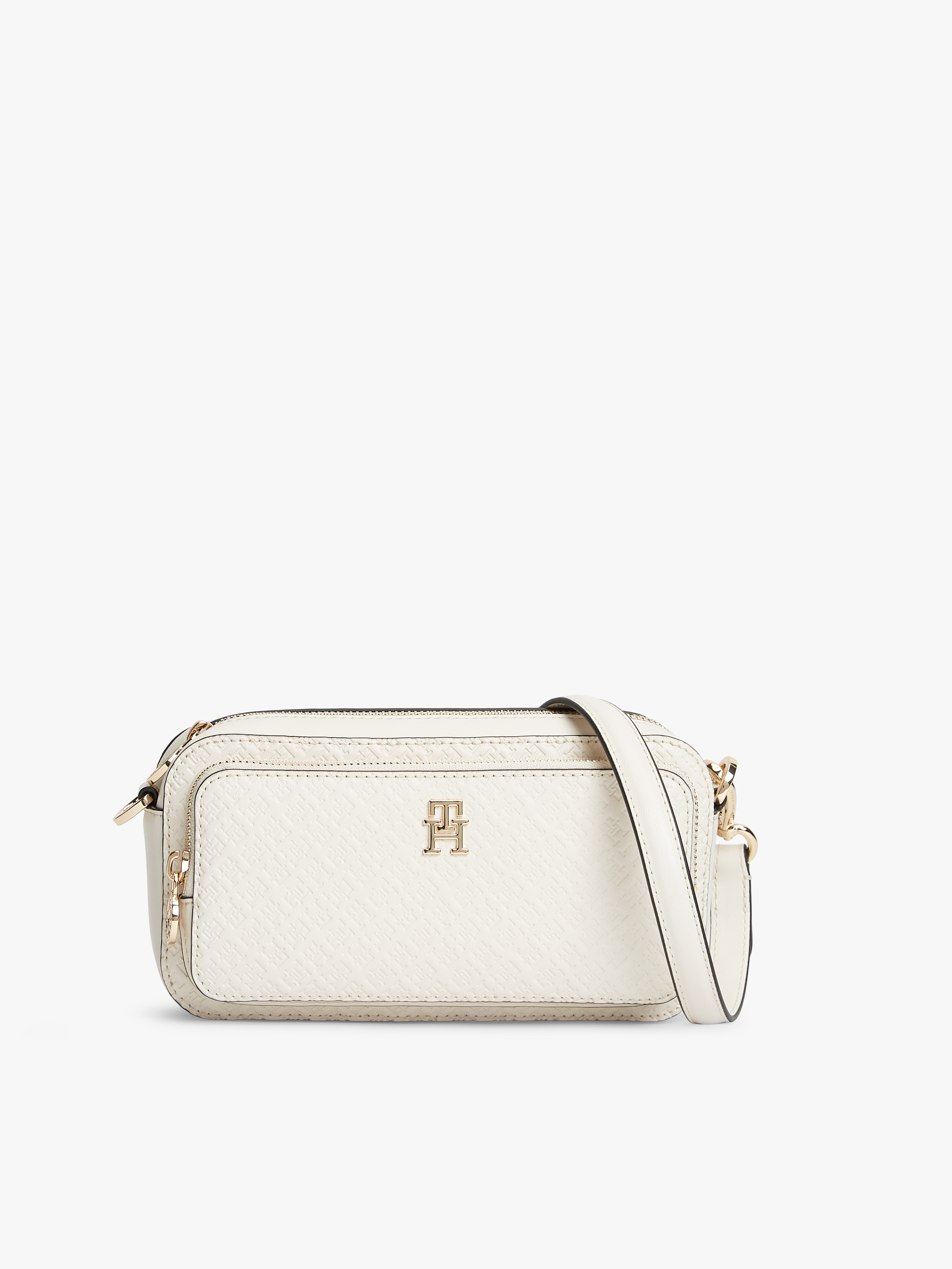 TH Monogram Crossbody Camera Bag