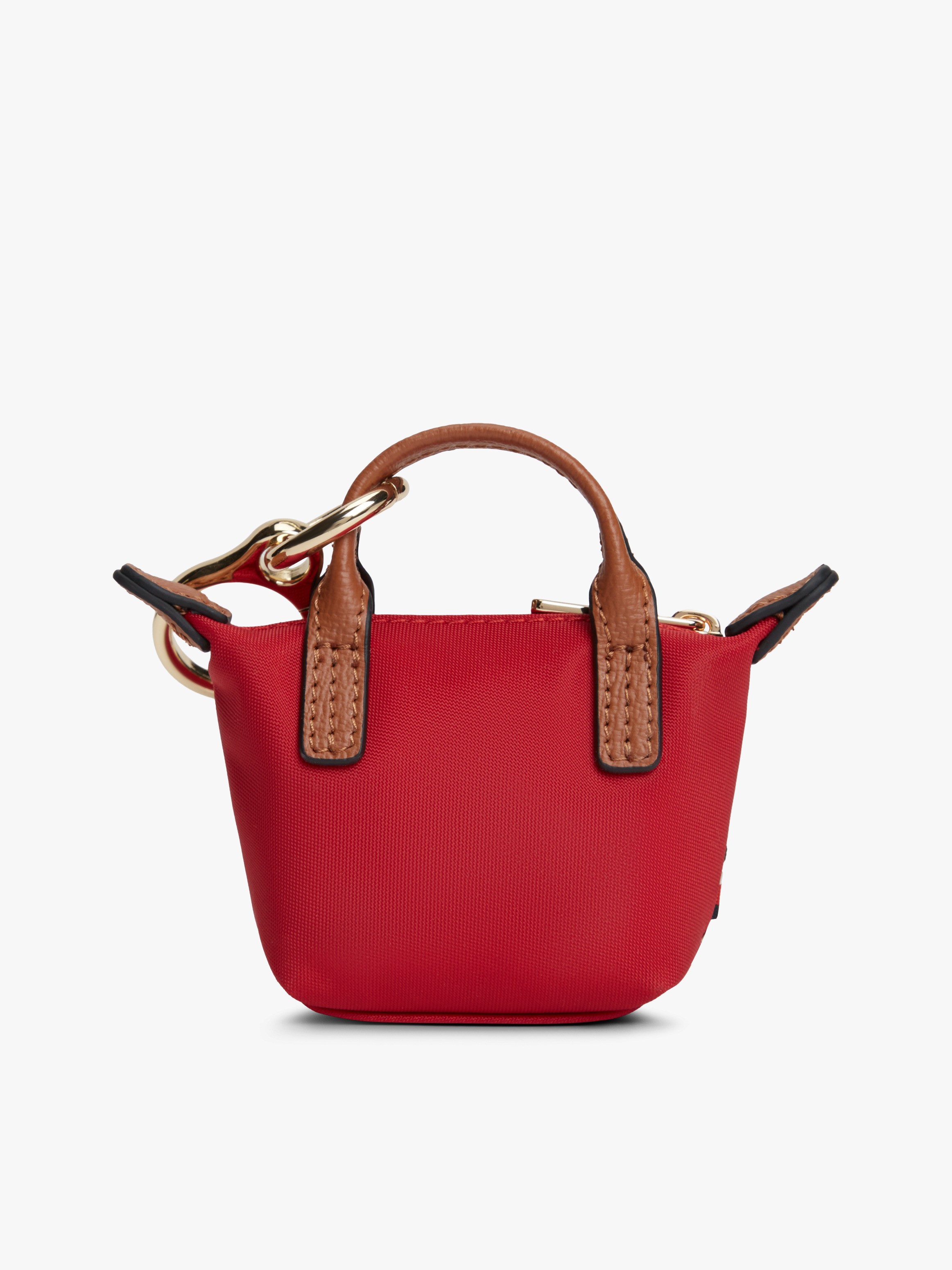 Tote Bag Keyring Pouch Charm