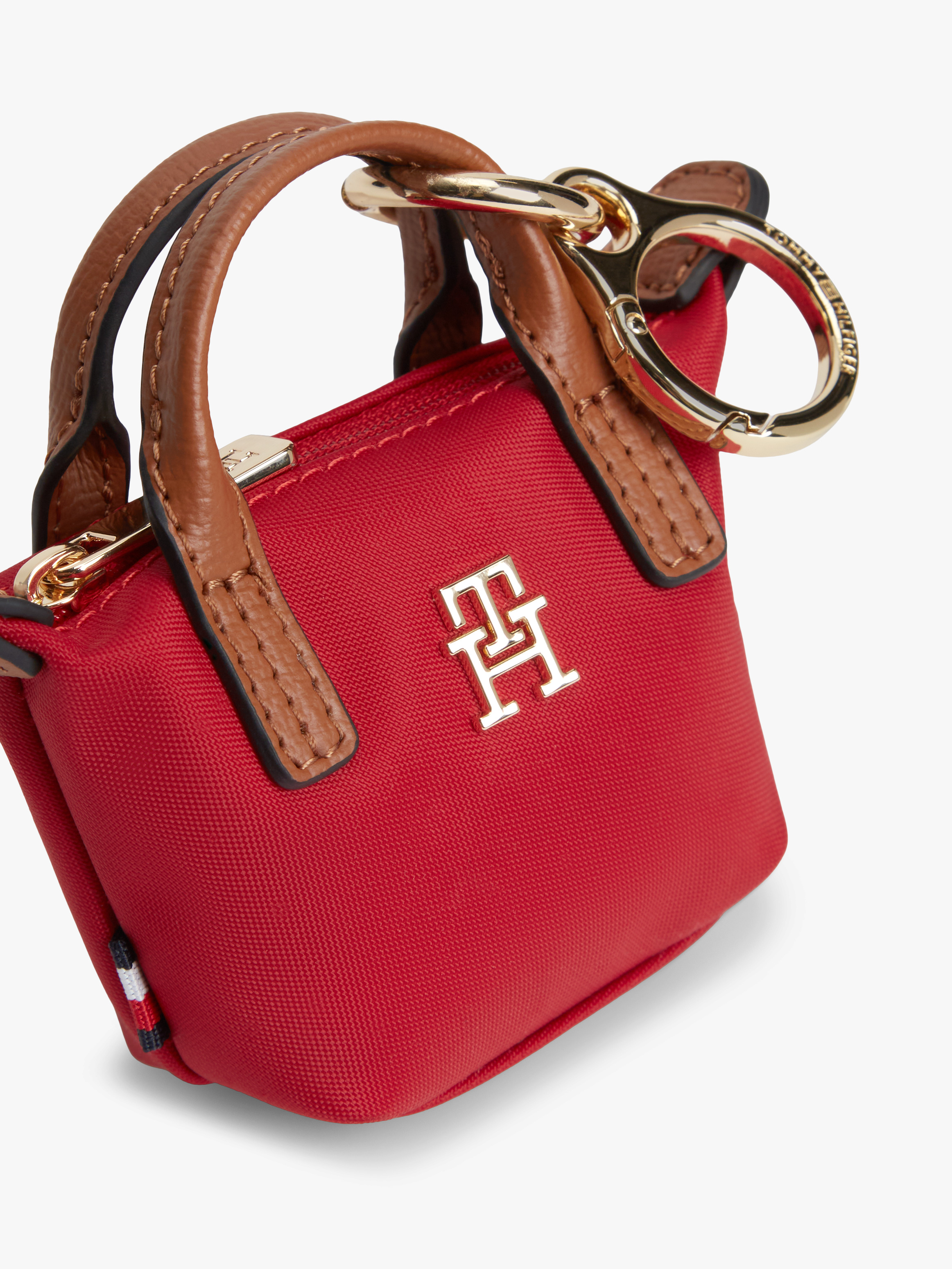 Tote Bag Keyring Pouch Charm
