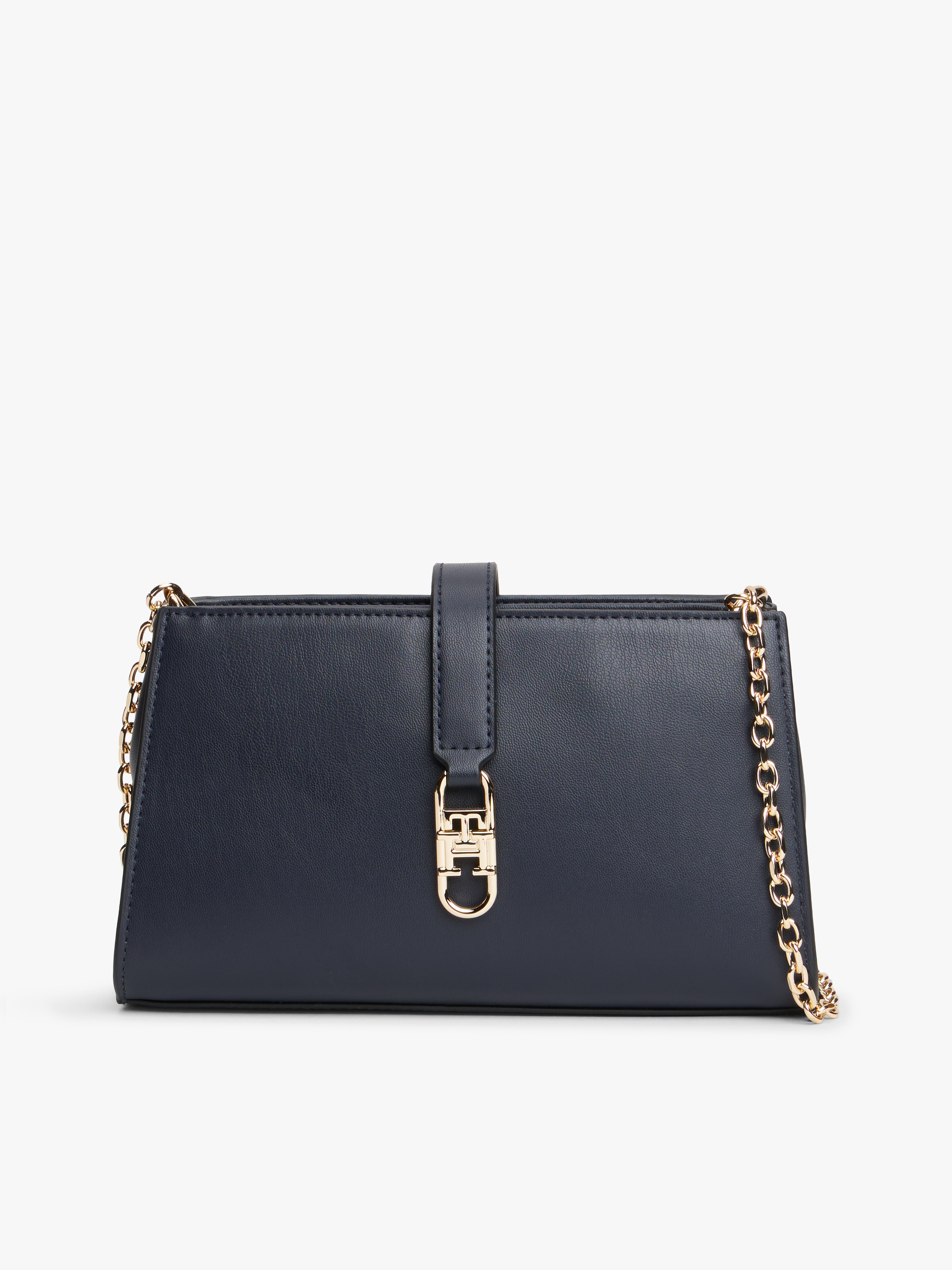 TH Monogram Chain Strap Crossover Bag