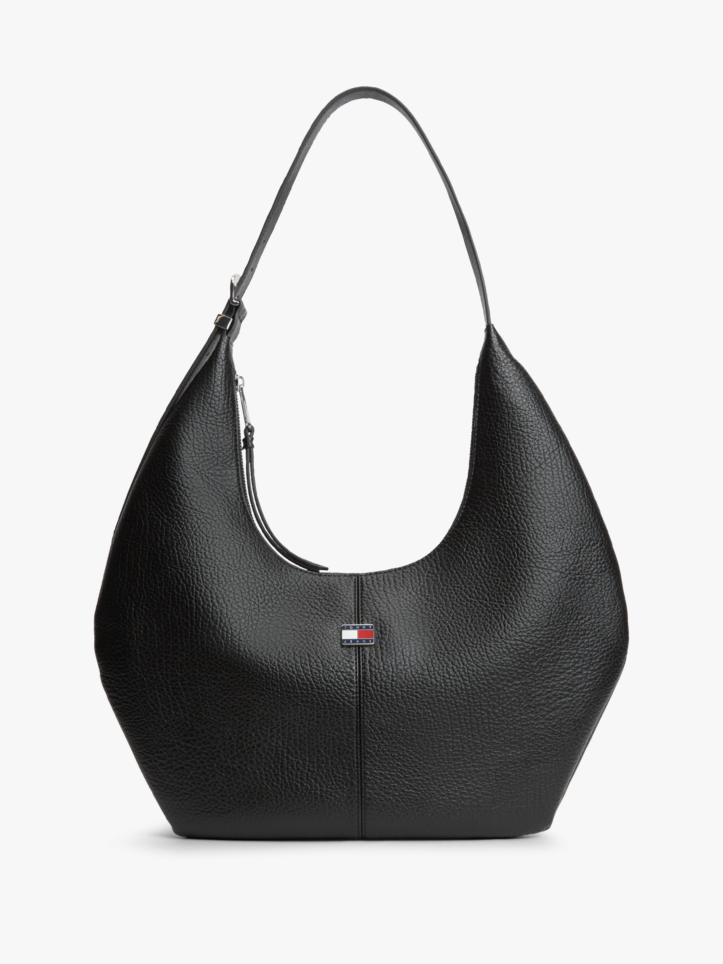 Flag Plaque Slouch Hobo Bag