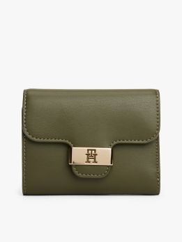 Heritage Flap Closure Trifold Wallet