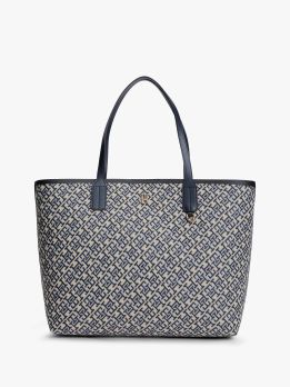 Hilfiger Icon TH Monogram Jacquard Tote Bag