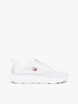 Jacquard Knit Logo Trainers