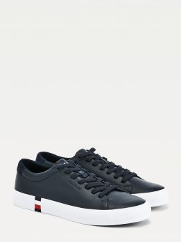 Tommy Hilfiger Signature Logo Vulcanised Trainers Tommy Hilfiger