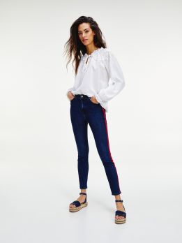 stor indgang Tilskynde Buy DINA Tommy Icons Skinny Dynamic Stretch Jeans for Women Online | Tommy  Hilfiger UAE
