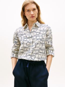 Relaxed Fit Pure Linen Shirt