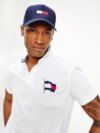 Tommy Hilfiger Organic Cotton Big Flag Baseball Cap Tommy Hilfiger