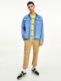 tattered denim jacket