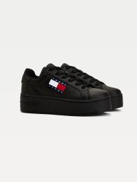 tommy flatform trainers