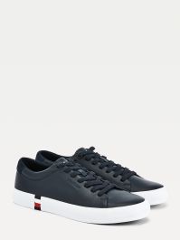 signature logo vulcanised trainers