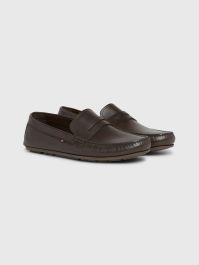 Tommy hilfiger black sales loafers