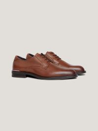 Leather Lace-Up Derby Shoes | Tommy Hilfiger