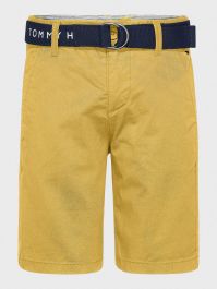 Essential Belted Chino Shorts