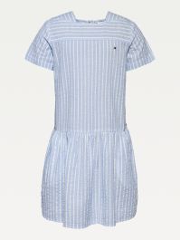 seersucker stripe dress