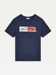 sequin flag shirt
