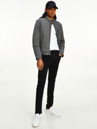 Layton Extra Slim Black Jeans | Tommy 