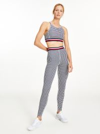 Sport Full Length Houndstooth Leggings