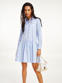 relaxed shirt dress