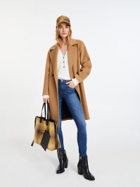 oasis tan coat