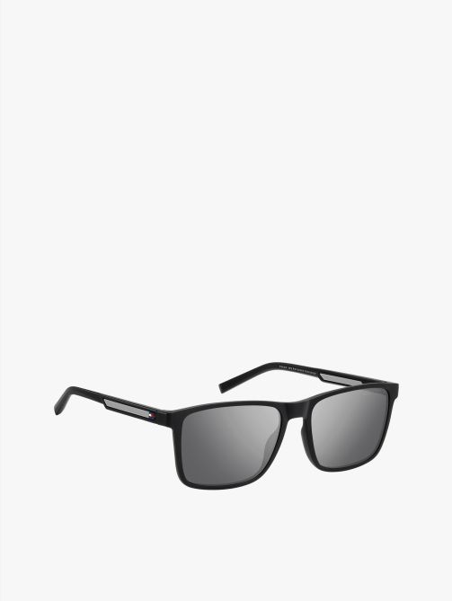 Man Rectangular Sporty Sunglasses