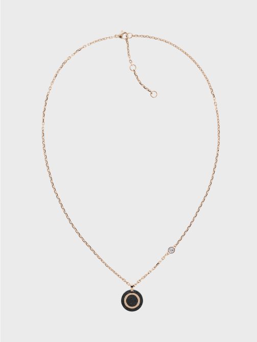 Diamond Dusted Pendant Necklace