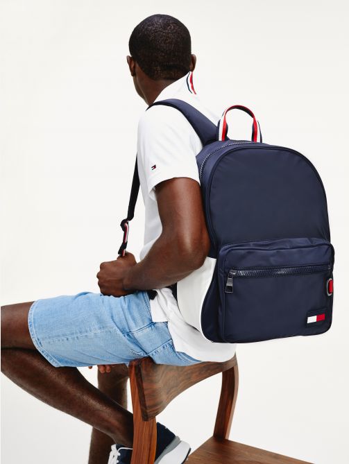 tommy hilfiger flag backpack