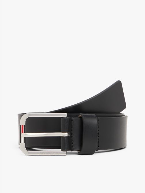 Austin Signature Square Buckle Leather Belt