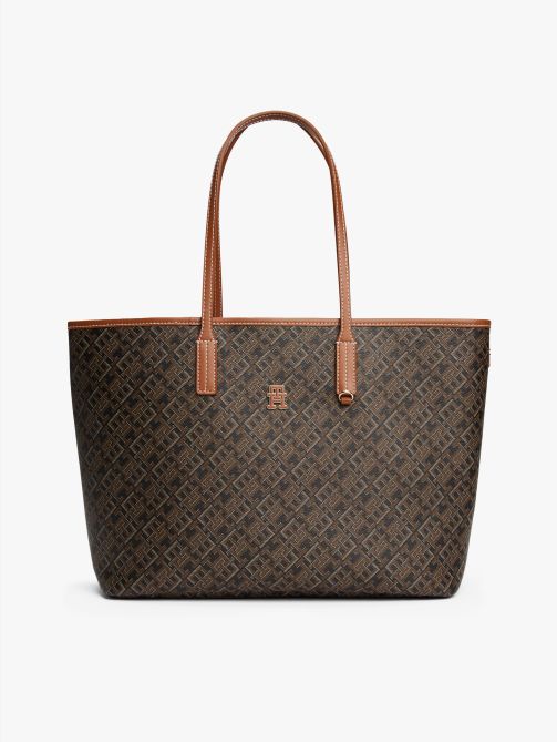 TH Monoplay Tote Bag with Leather