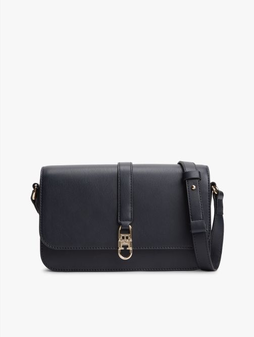TH Monogram Flap Crossbody Bag