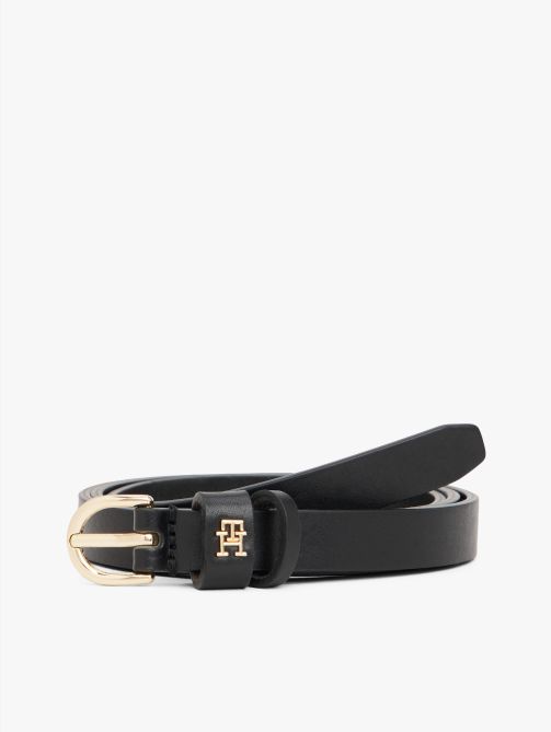 حزام جلدي مزين بحروف الشعار